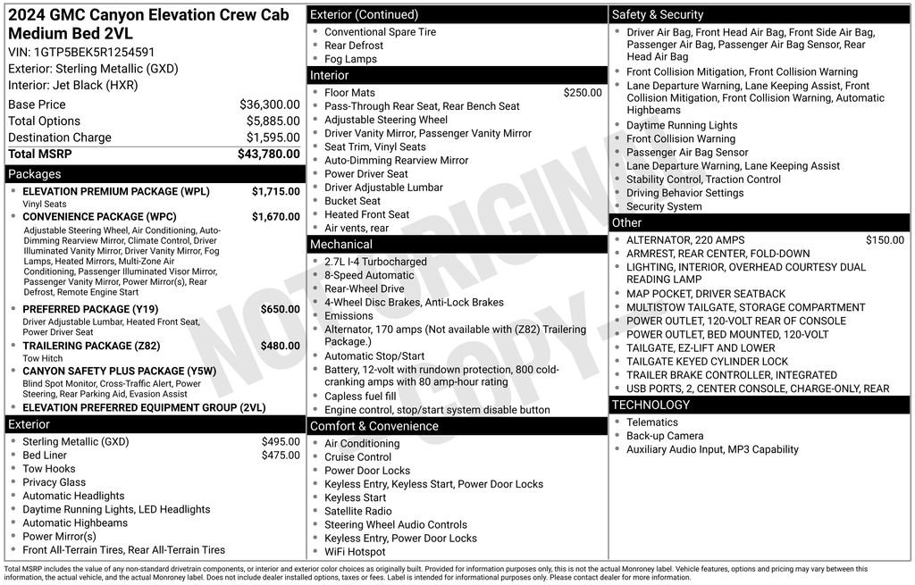 Used 2024 Silver GMC Elevation image 26
