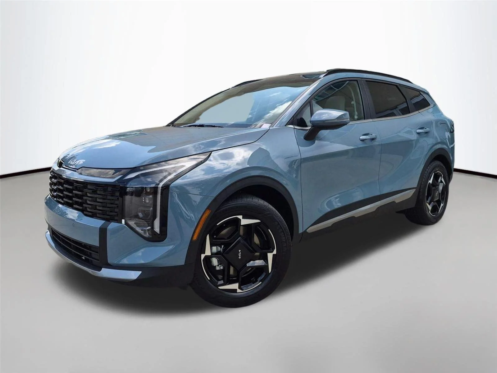 Used 2026 Heritage Blue Kia EX image 1