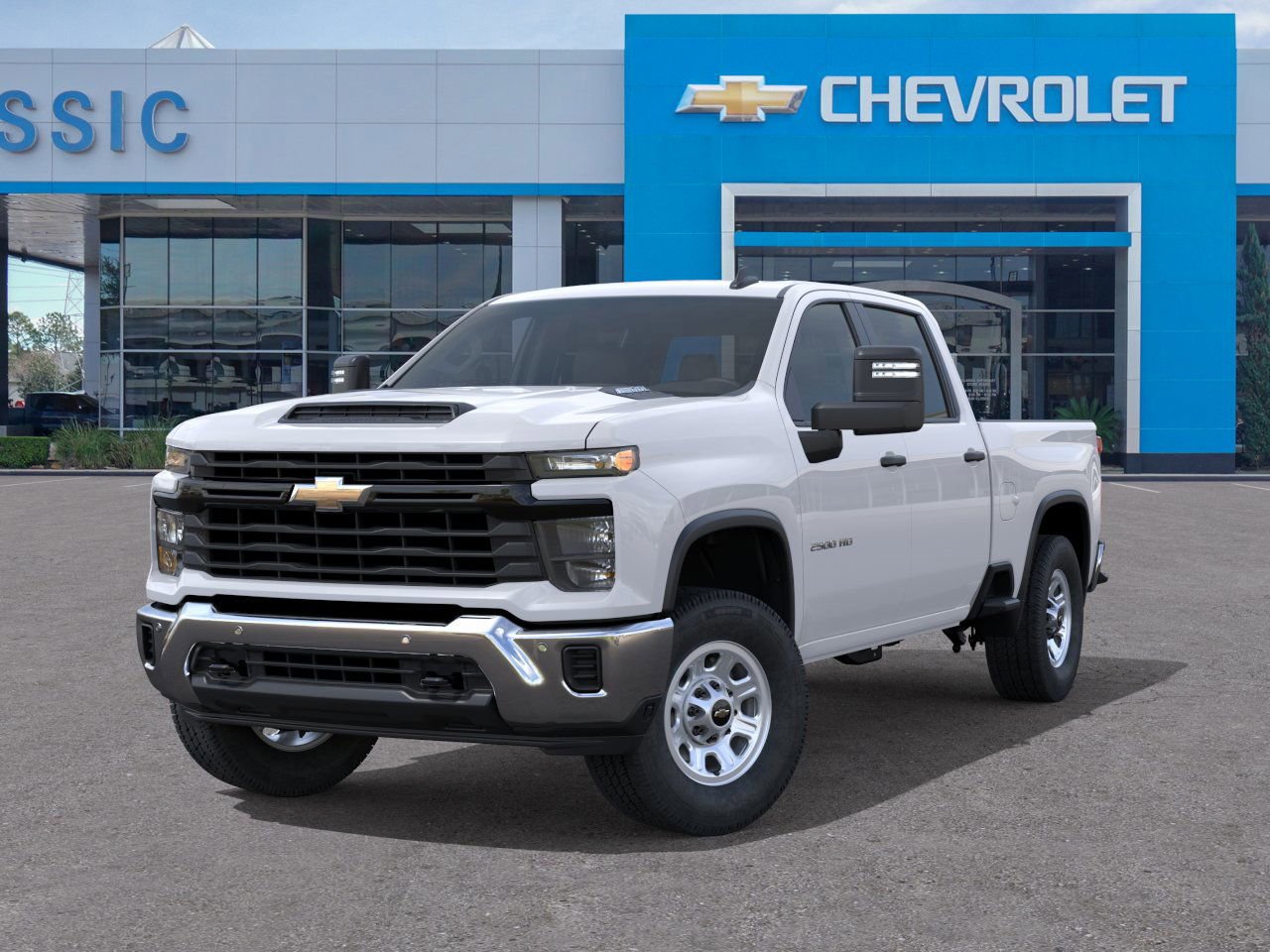 2026 Chevrolet Silverado 2500 HD WT White at Classic Elite Chevrolet Hwy 6