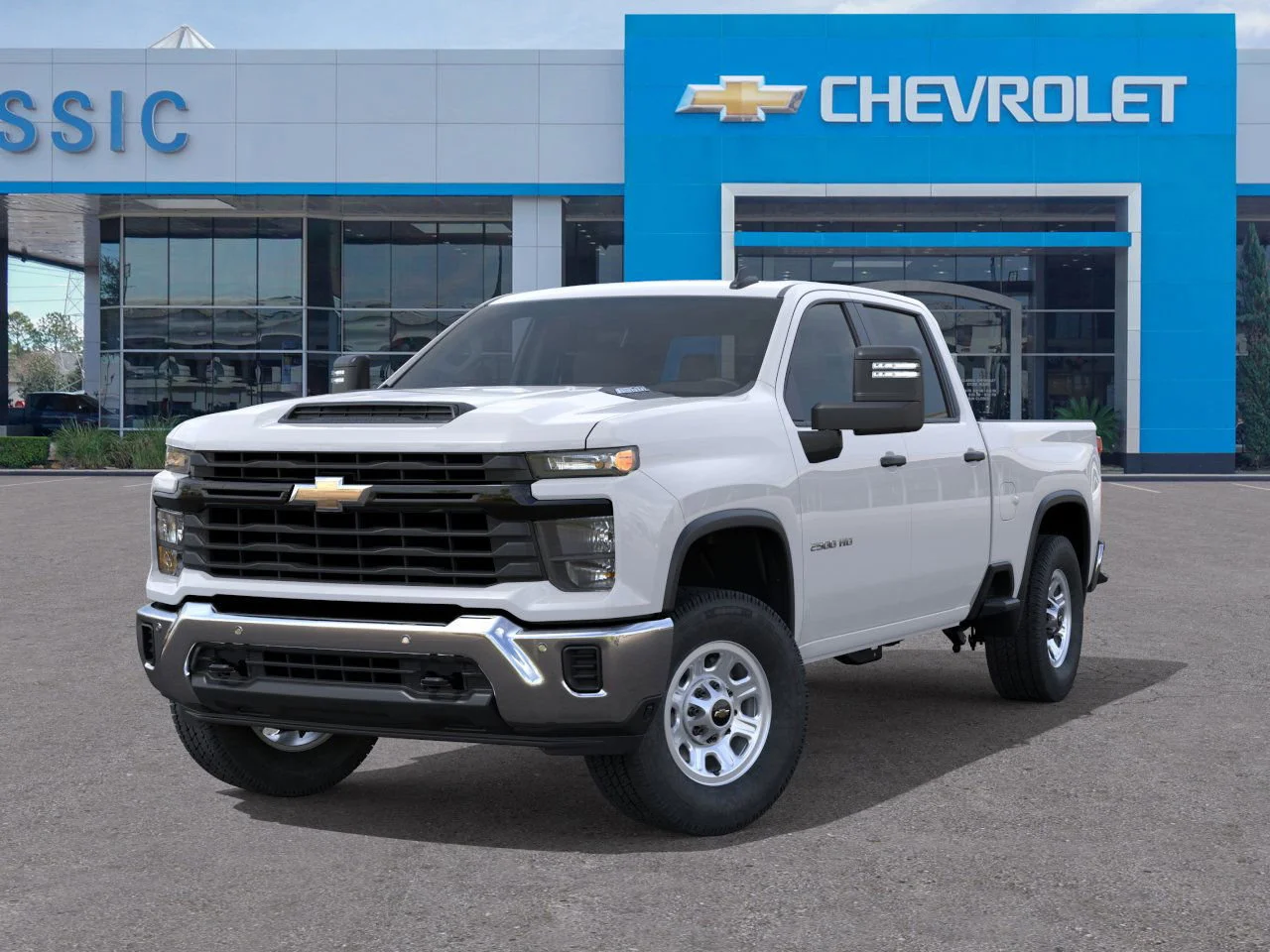 2026 Chevrolet Silverado 2500 HD WT White at Classic Elite Chevrolet Sugar Land