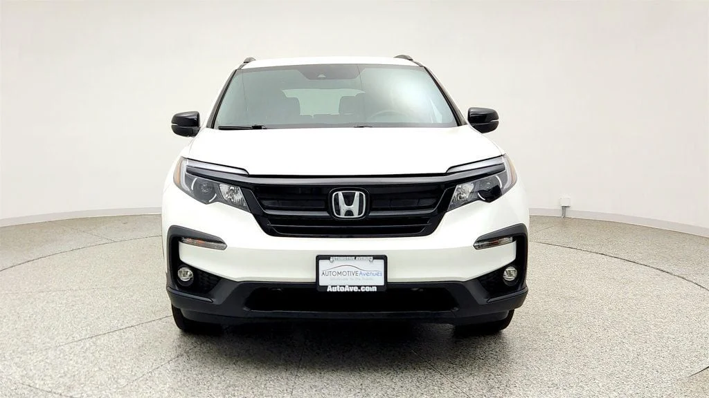 Used 2022 Platinum White Pearl Honda Sport AWD image 2