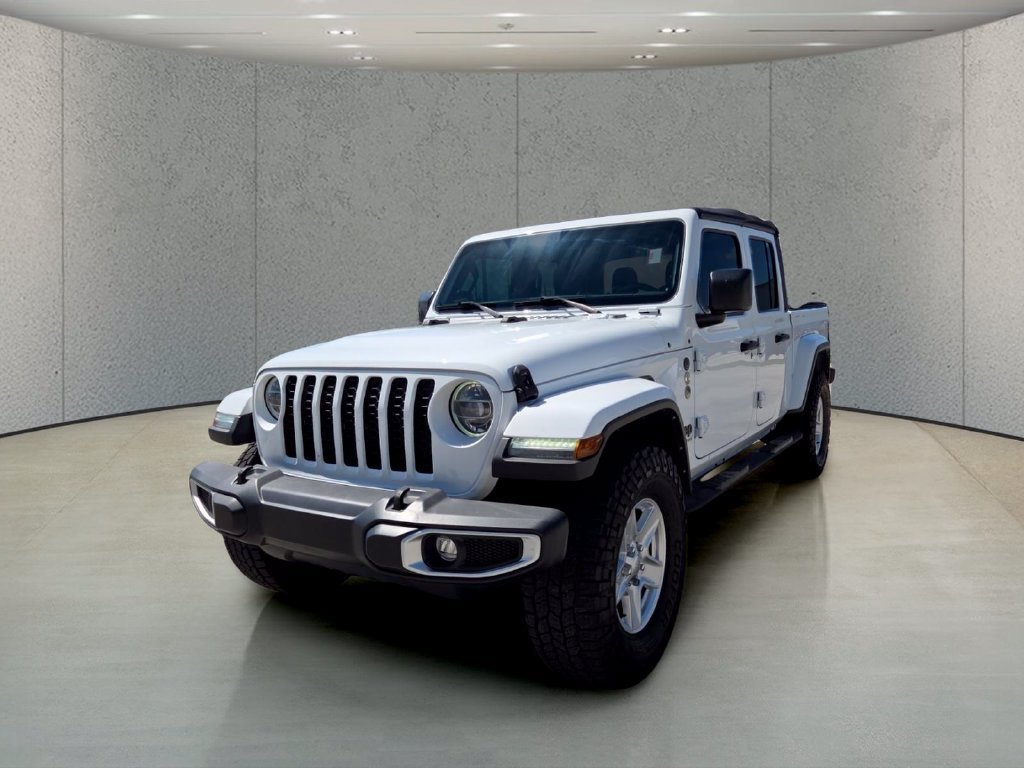 Certified Used 2022 Bright White Clearcoat Jeep Sport S image 11