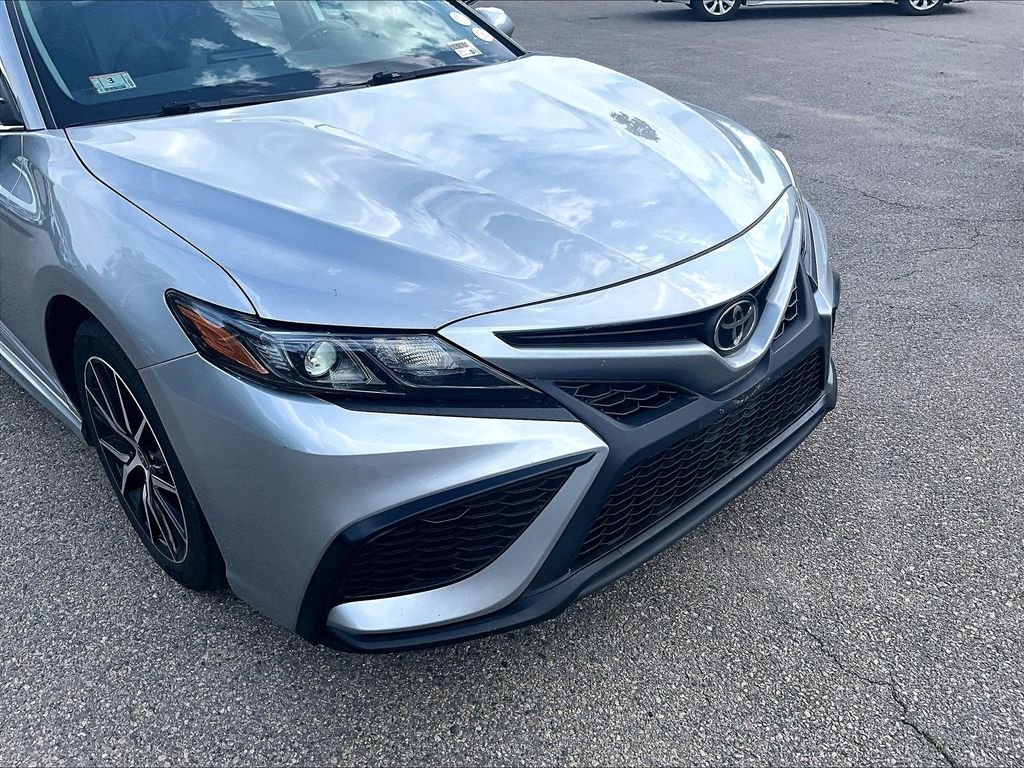 Used 2024 Silver Toyota SE image 8
