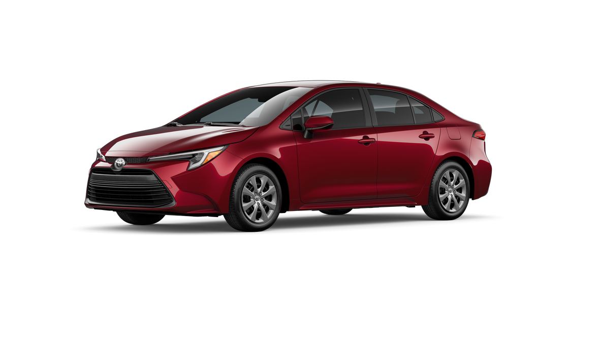 New 2026 Ruby Flare Pearl Toyota Hybrid LE image 24