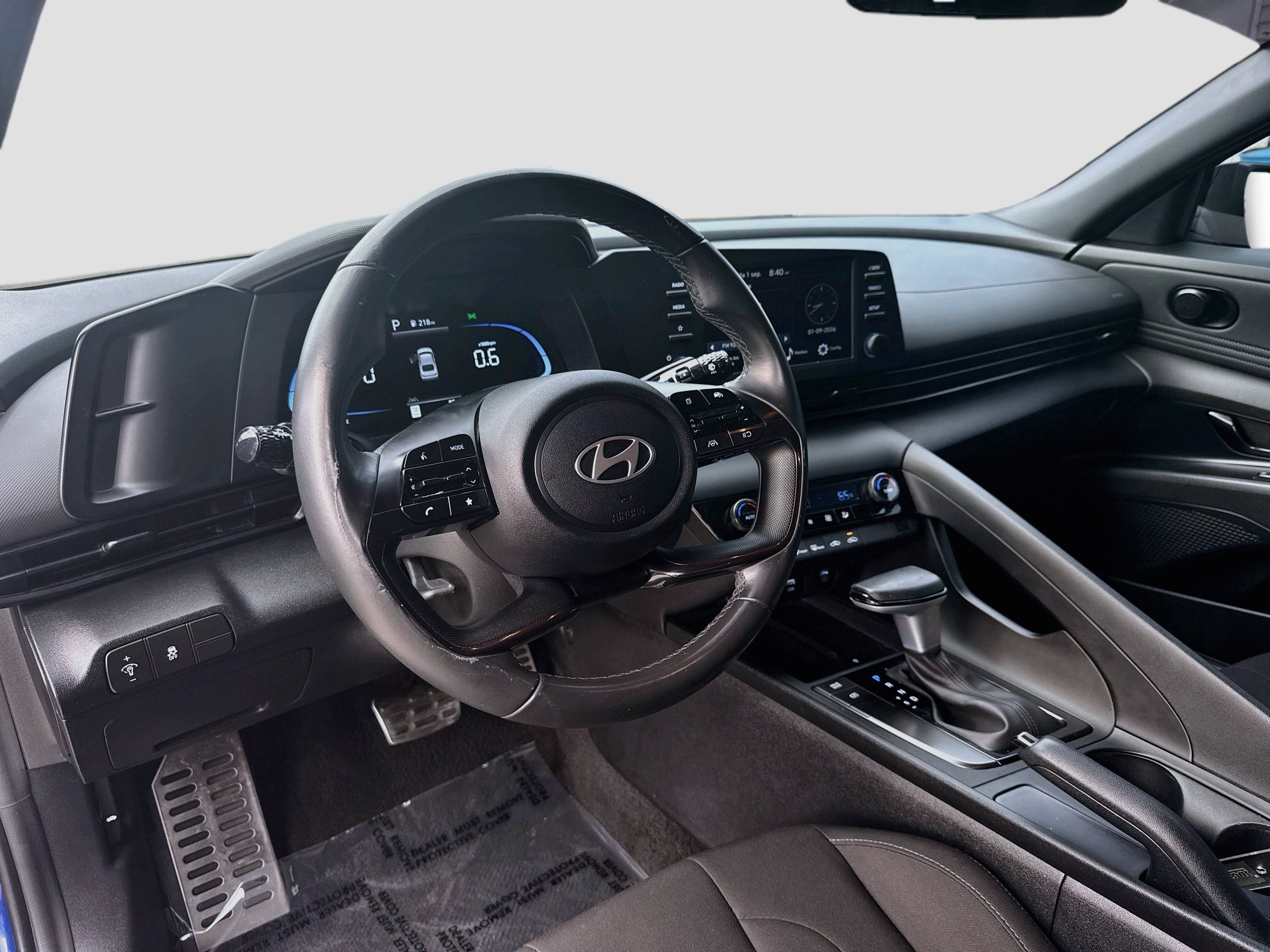 Used 2025 Intense Blue Hyundai SEL Sport image 7