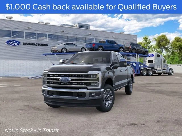 New 2026 Agate Black Metallic Ford Lariat image 2