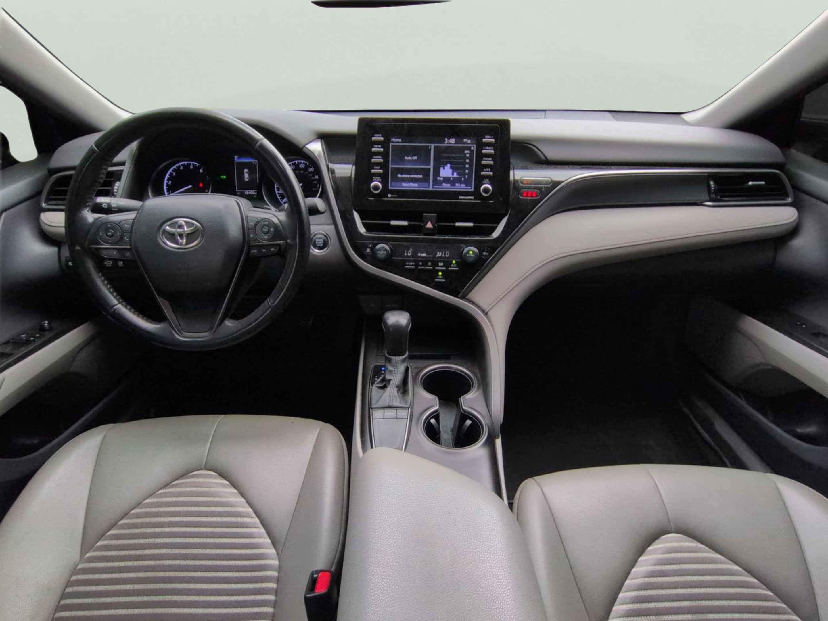 Used 2023 Midnight Black Metallic Toyota SE image 11