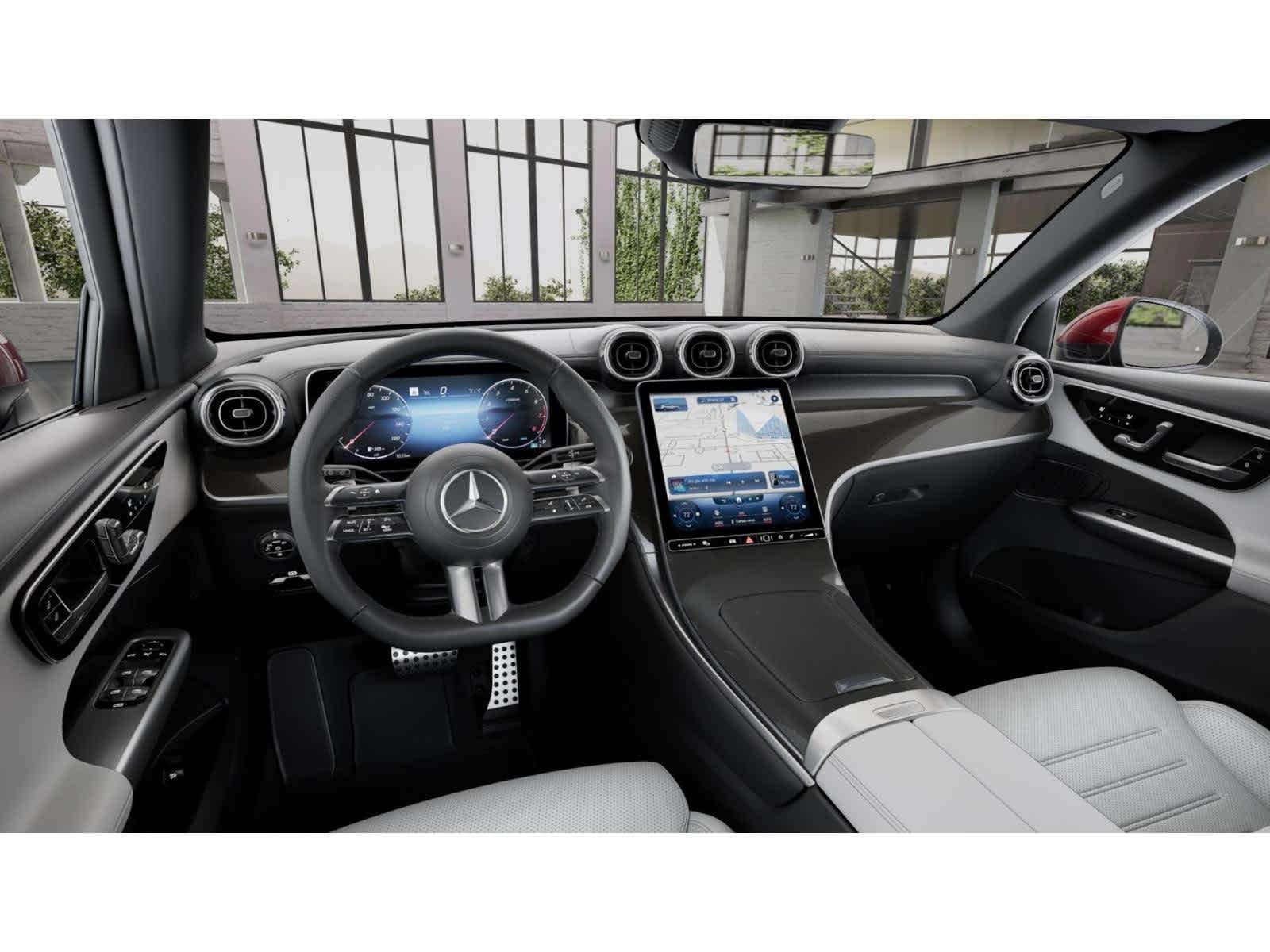 New 2026 MANUFAKTUR Patagonia Red Metallic Mercedes-Benz GLC 300 image 2