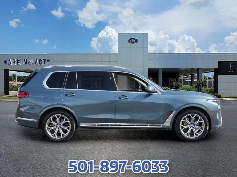 Used 2025 Blue Ridge Mountain Metallic BMW XDRIVE40I SPORTS ACTIVITY VEHICLE image 6