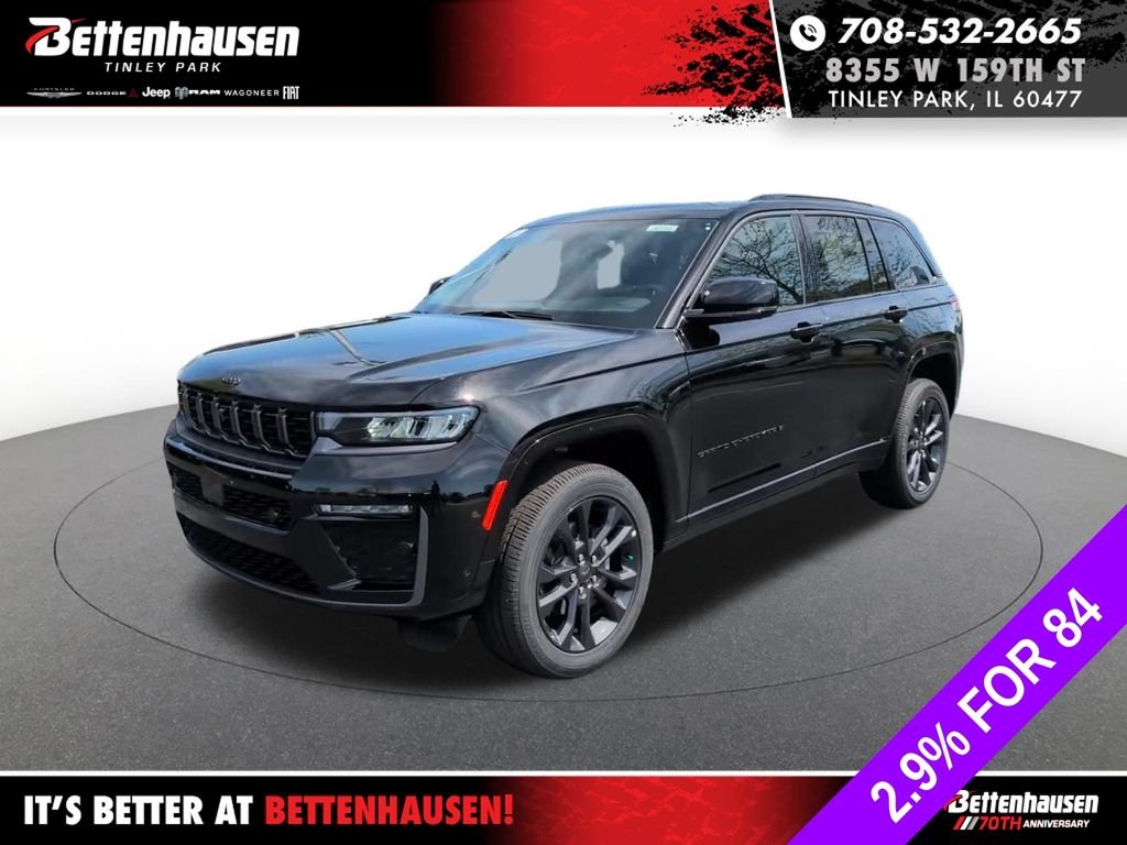 New 2026 Diamond Black Crystal Pearl-Coat Exterior Paint Jeep Limited Reserve image 14