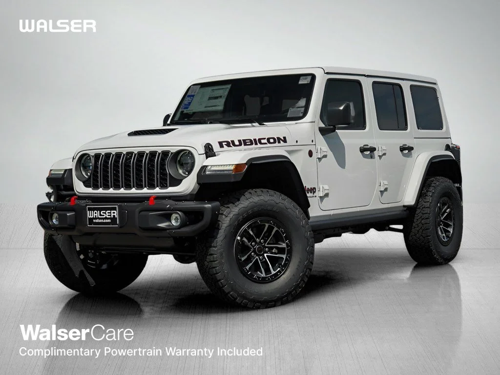 New 2026 Bright White Clearcoat Jeep Rubicon X image 1