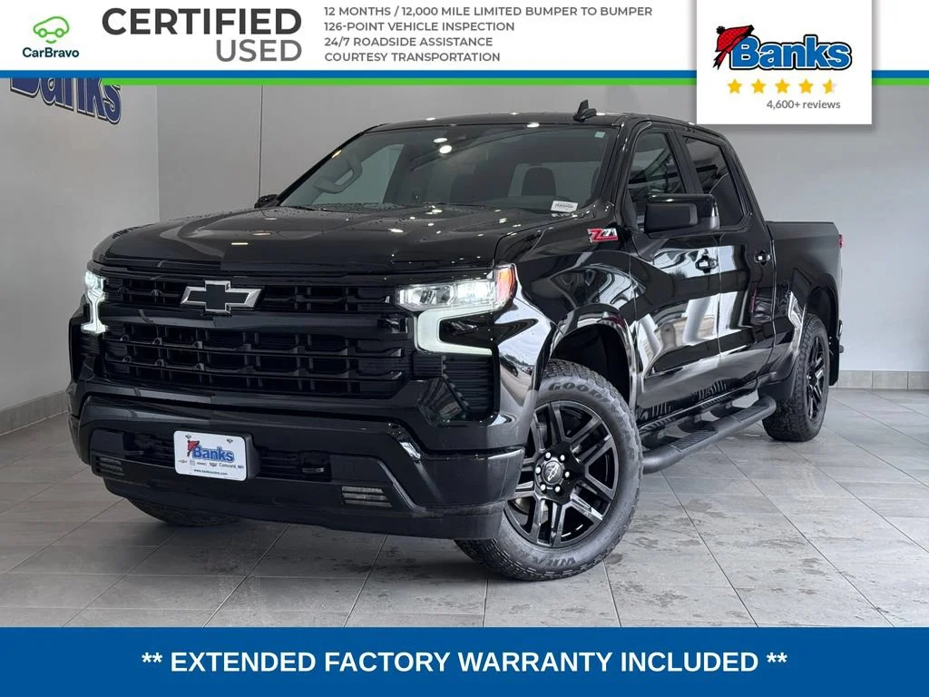 Certified Used 2024 Black Chevrolet RST image 1