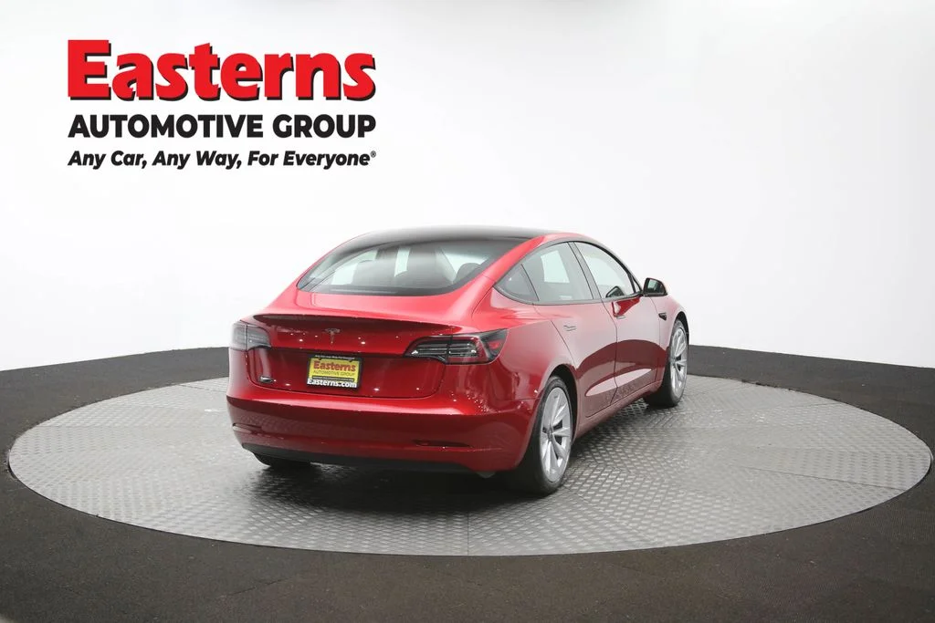 Used 2021 Red Tesla Standard Range Plus image 33
