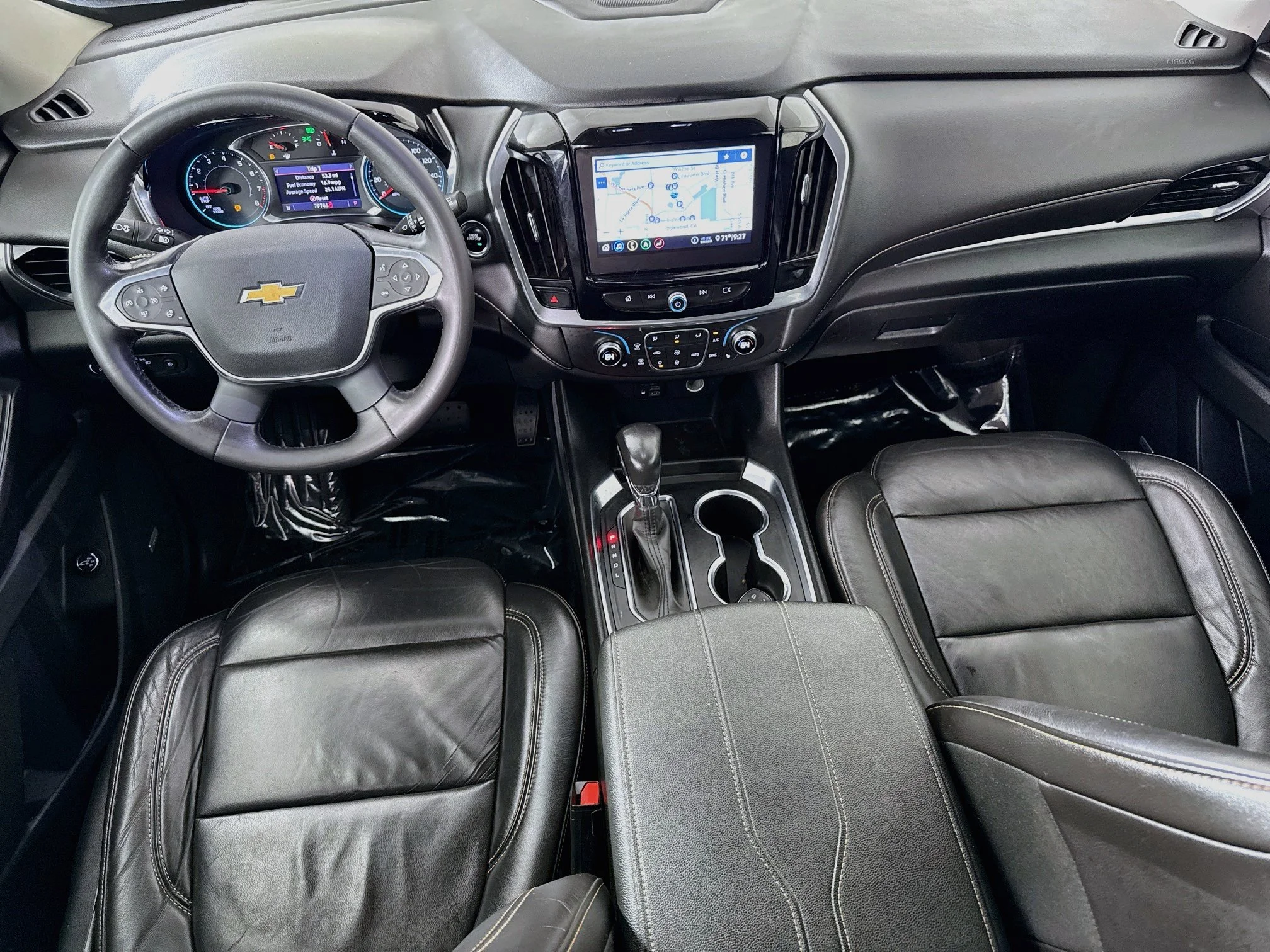 Used 2021 SILVER ICE METALLIC Chevrolet LT Leather image 25
