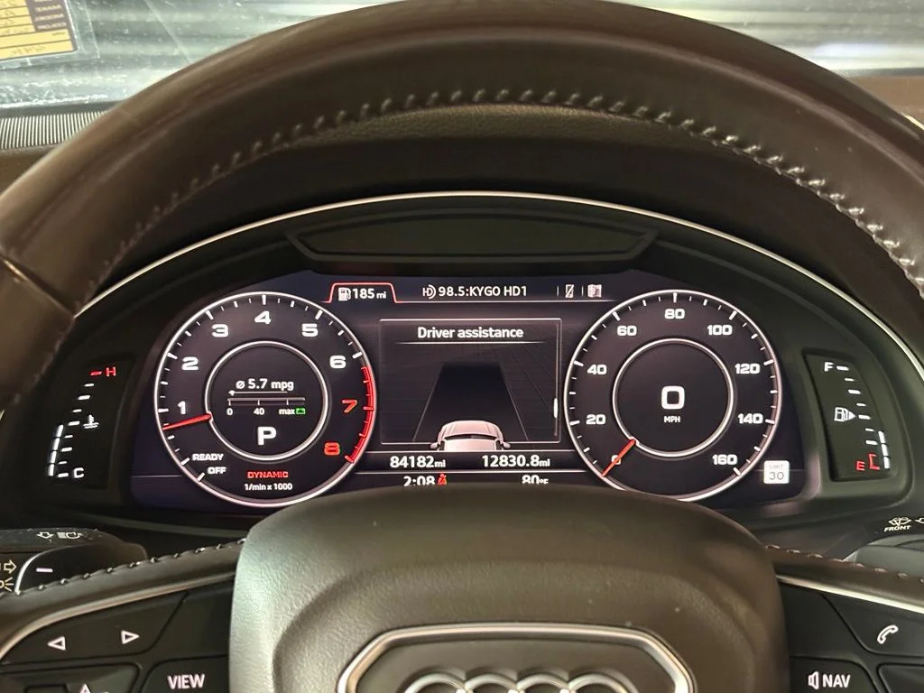 Used 2018 Glacier White Metallic Audi 3.0T Premium Plus image 23