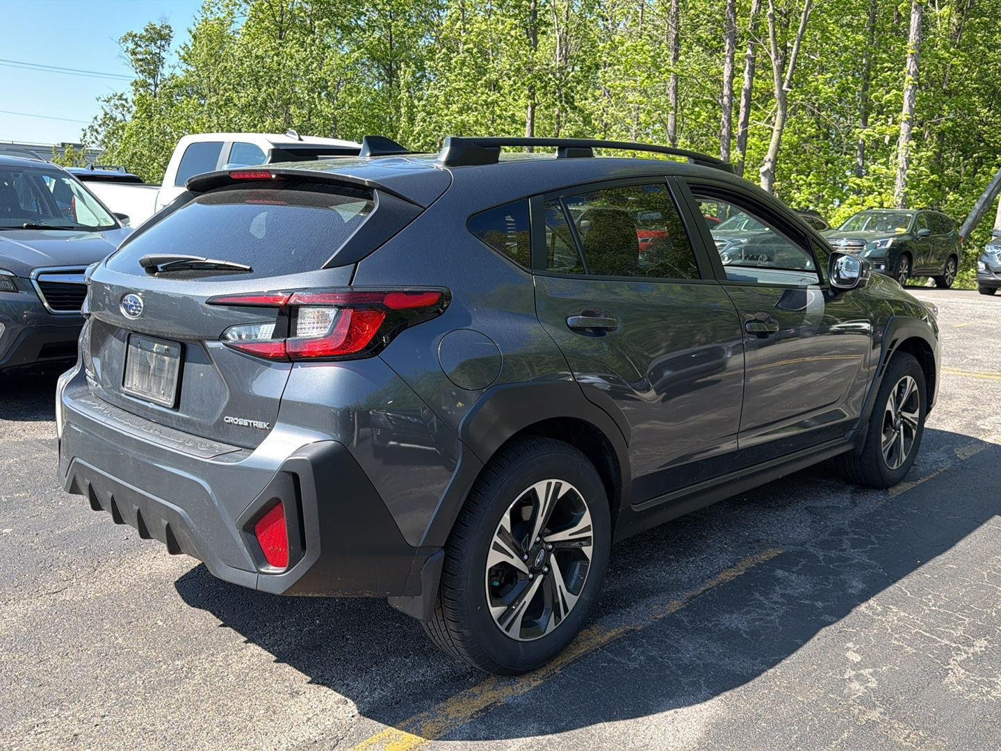Used 2024 Magnetite Gray Metallic Subaru Premium image 8