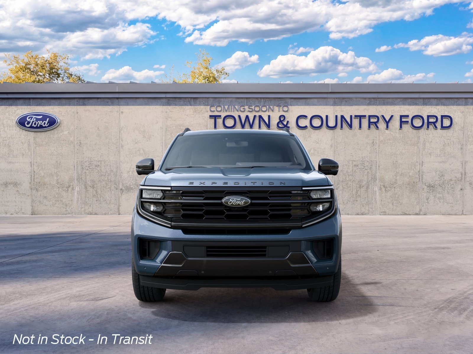 New 2027 Nocturnal Blue Metallic Ford Platinum image 3