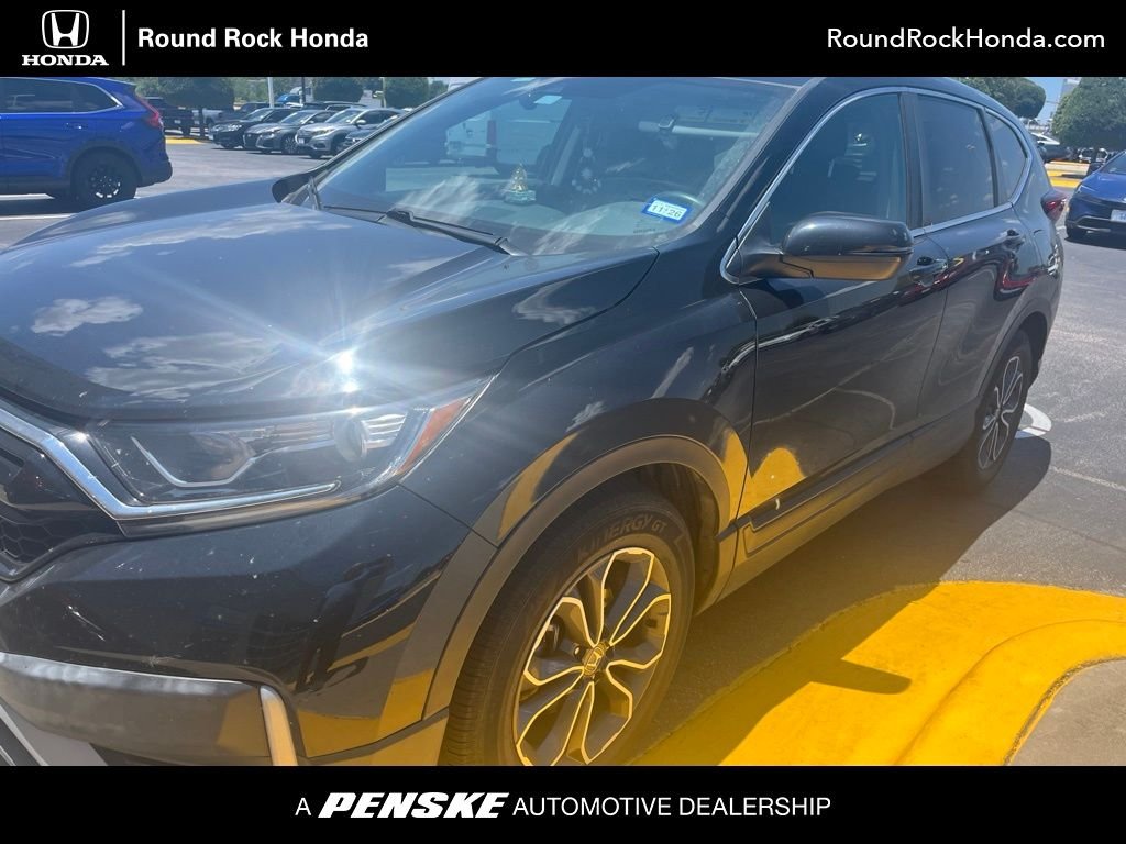 Used 2022 Crystal Black Pearl Honda EX-L image 1