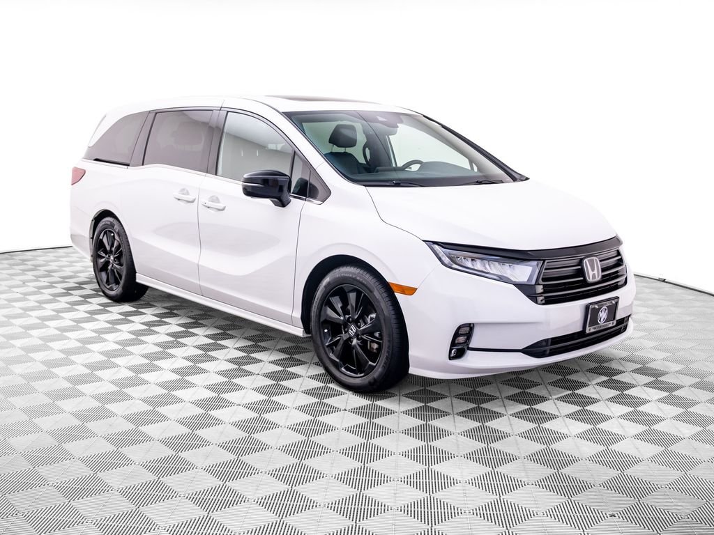Certified Used 2024 Platinum White Pearl Honda SPORT image 9