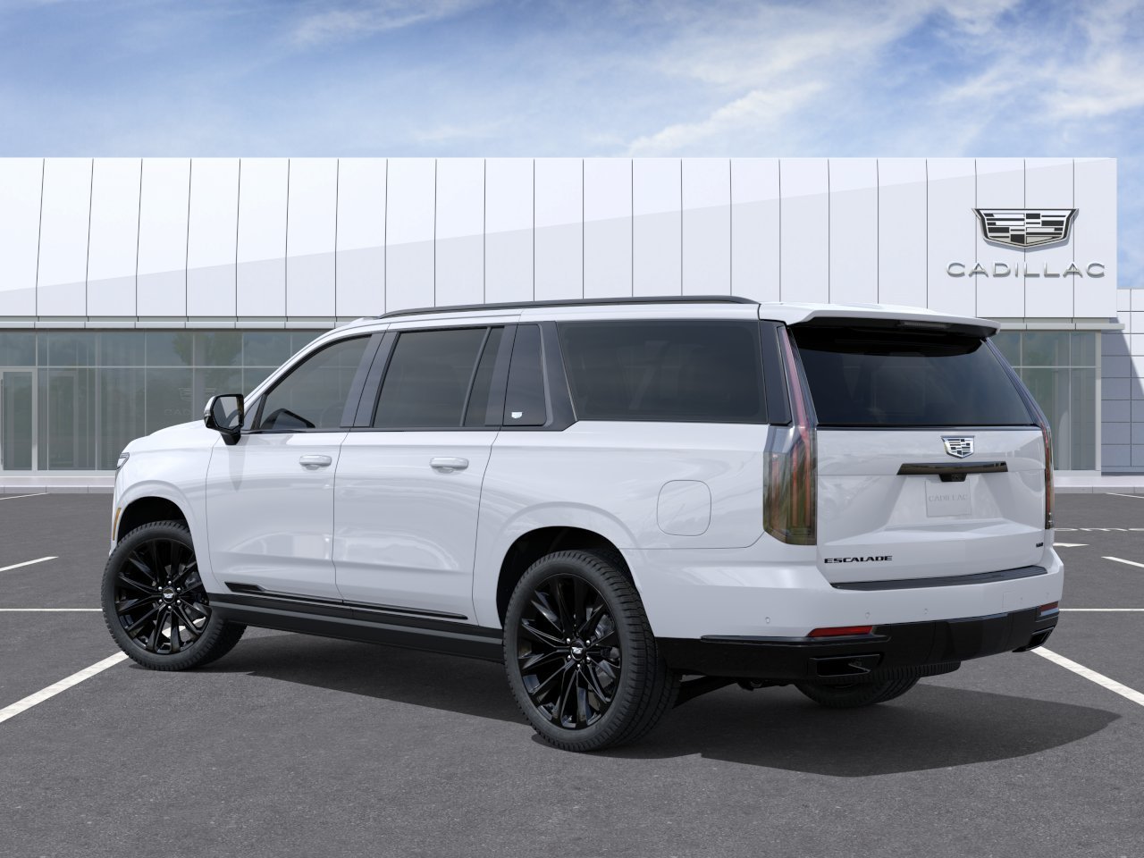 New 2026 Vibrant White Tricoat Cadillac Platinum Sport image 3