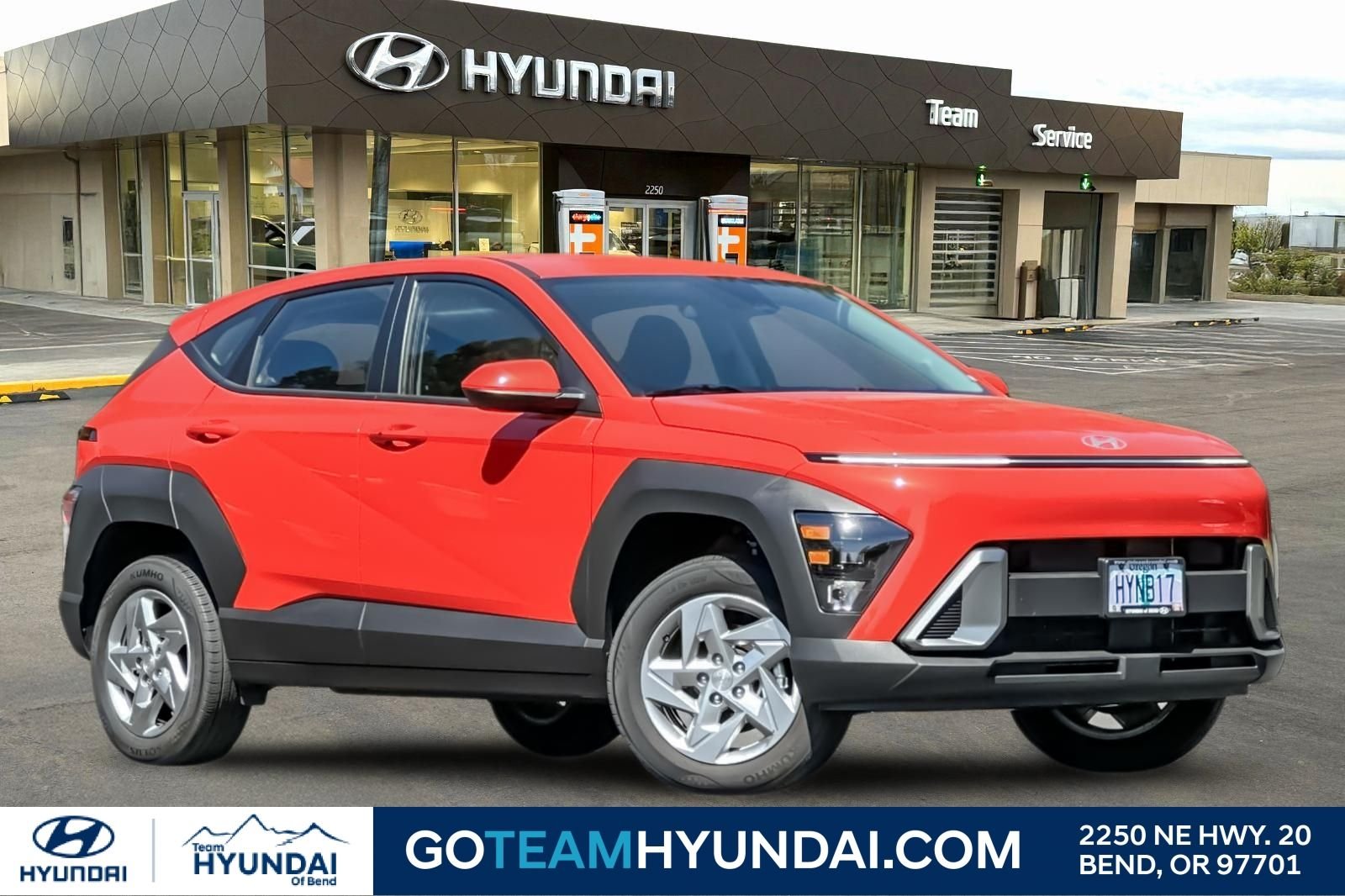Certified Used 2026 Orange Hyundai SE image 1