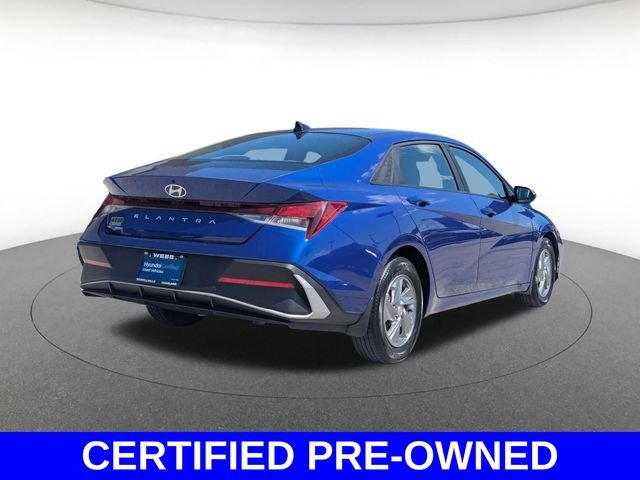Certified Used 2024 Blue Hyundai SE image 9