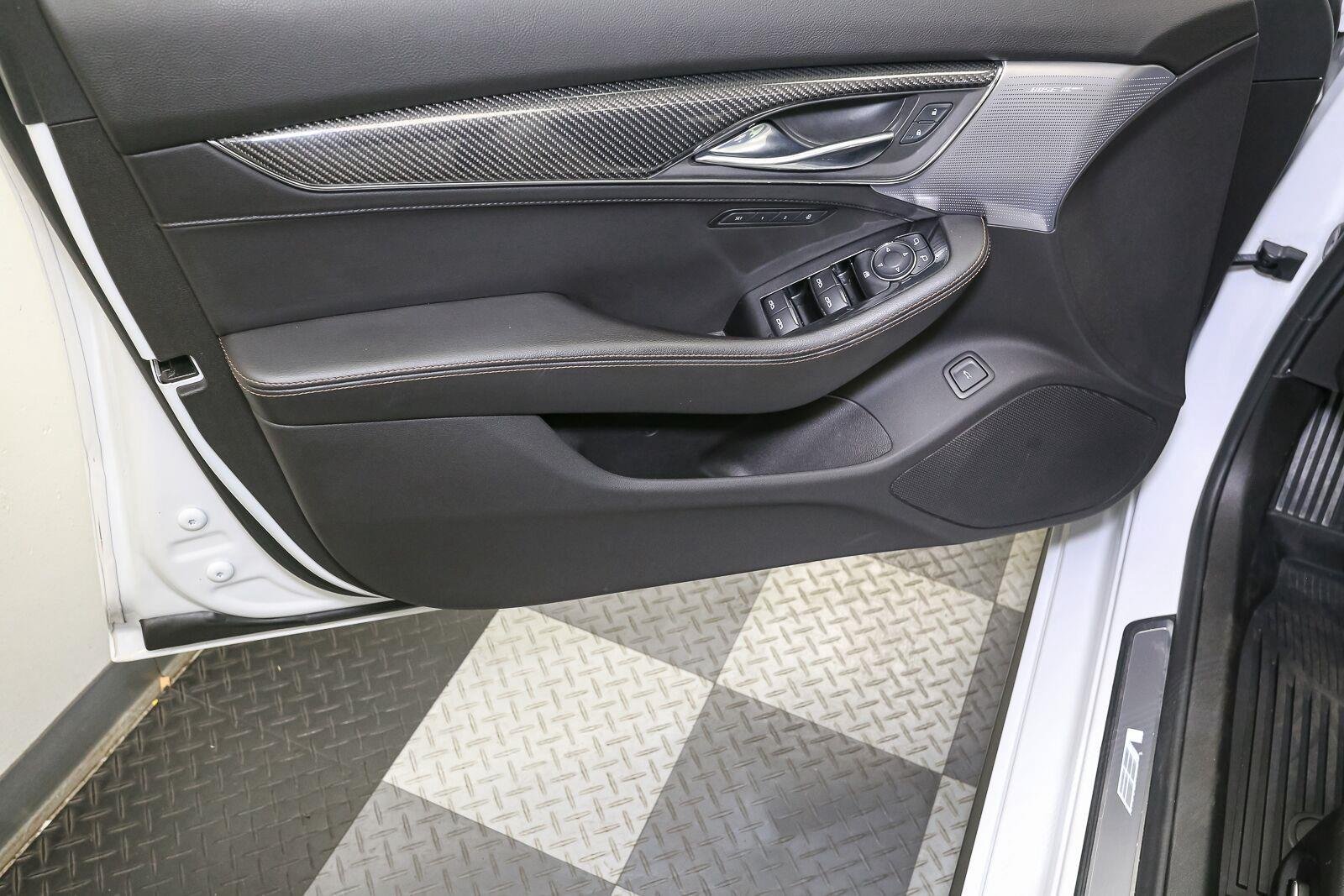 Used 2022 Summit White Cadillac VSERIES image 46
