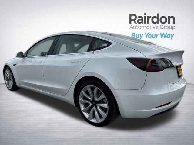 Used 2020 Pearl White Multi-Coat Tesla Long Range image 5