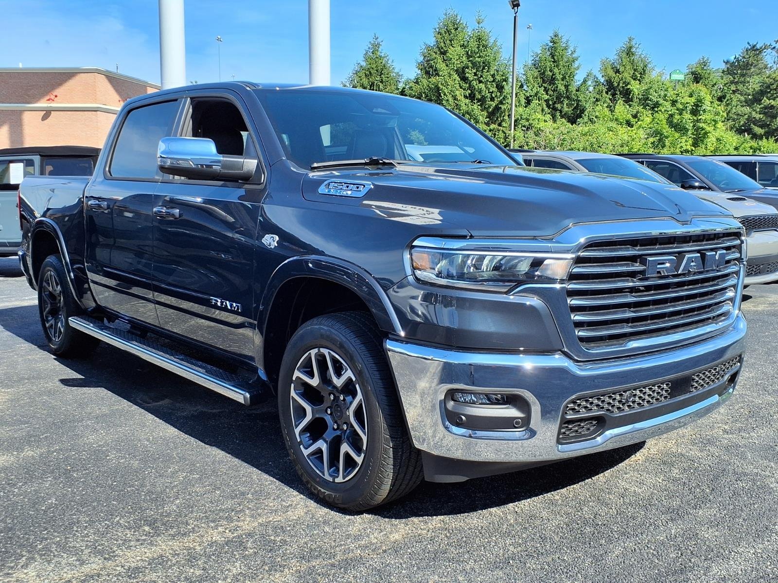 New 2026 Forged Blue Metallic Exterior Paint RAM Laramie image 4