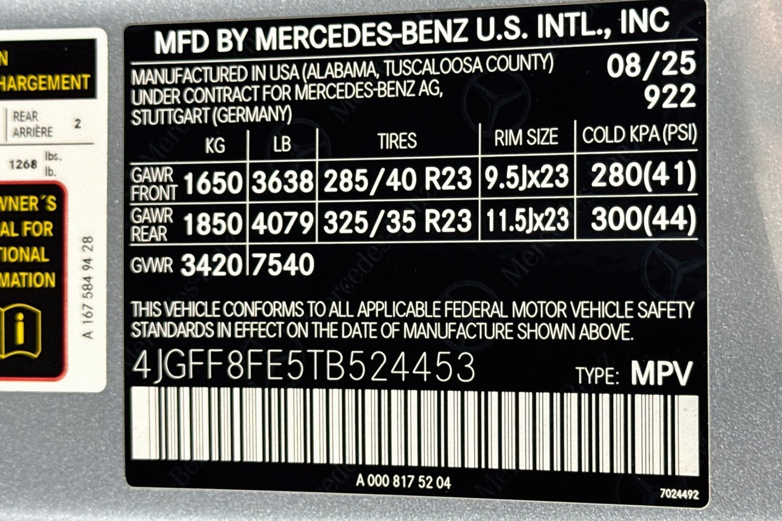 New 2026 Cirrus Silver Metallic Mercedes-Benz GLS 580 image 30