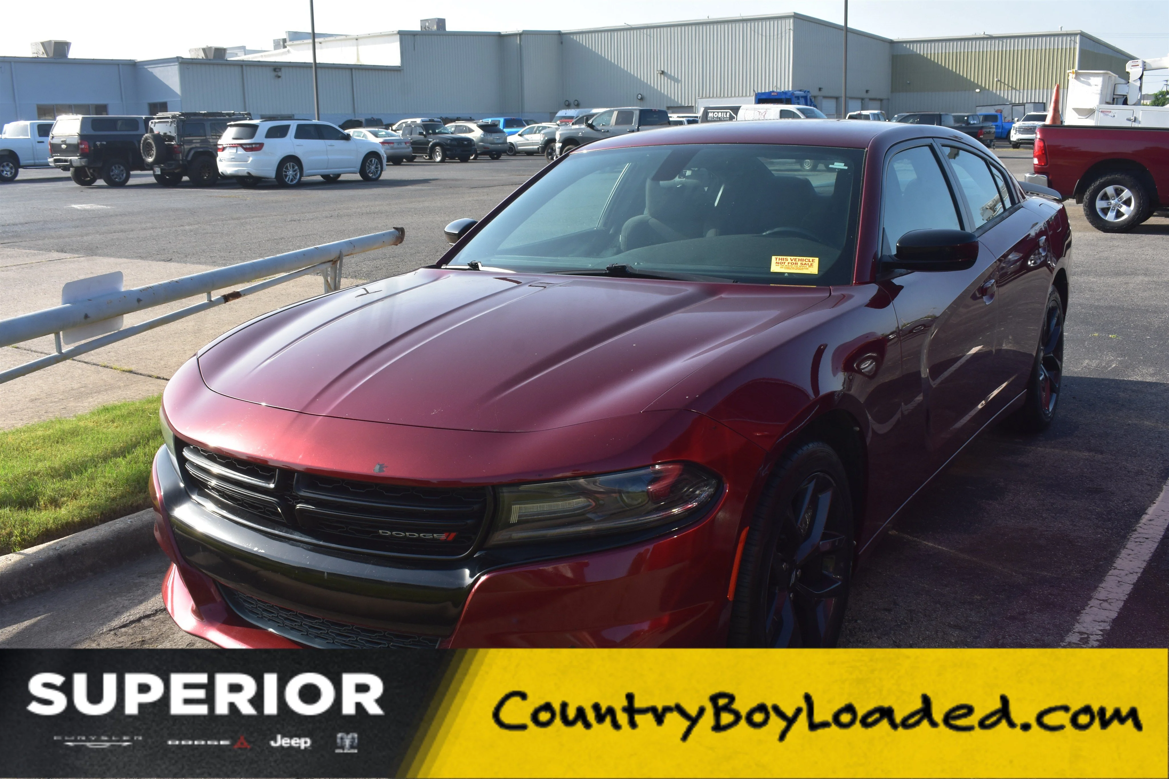Used 2019 Octane Red Pearlcoat Dodge SXT image 1