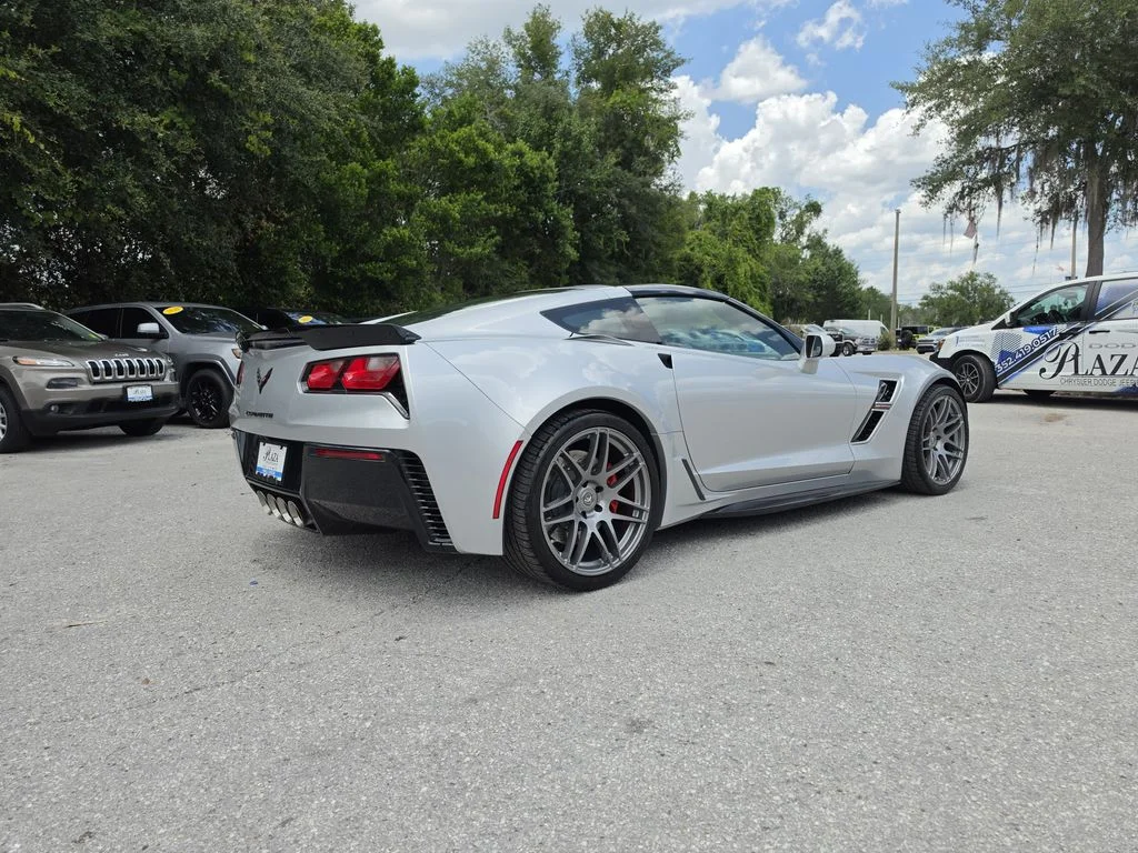 Certified Used 2019 Blade Silver Metallic Chevrolet Grand Sport image 4