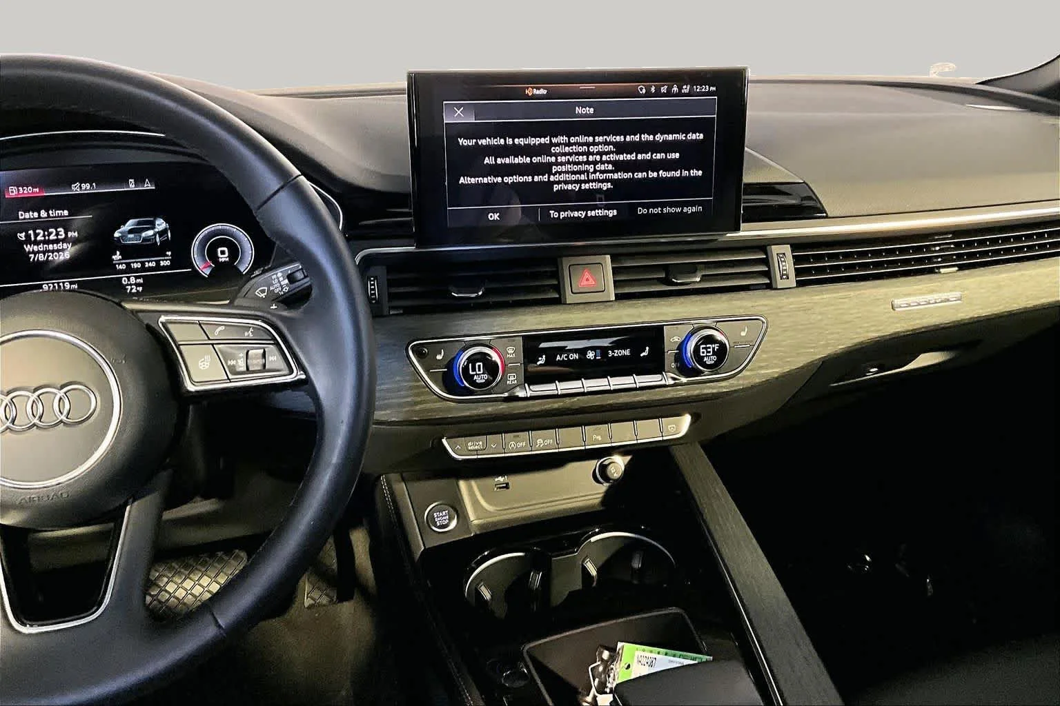 Used 2022 Daytona Gray Metallic Audi S line Premium Plus image 7