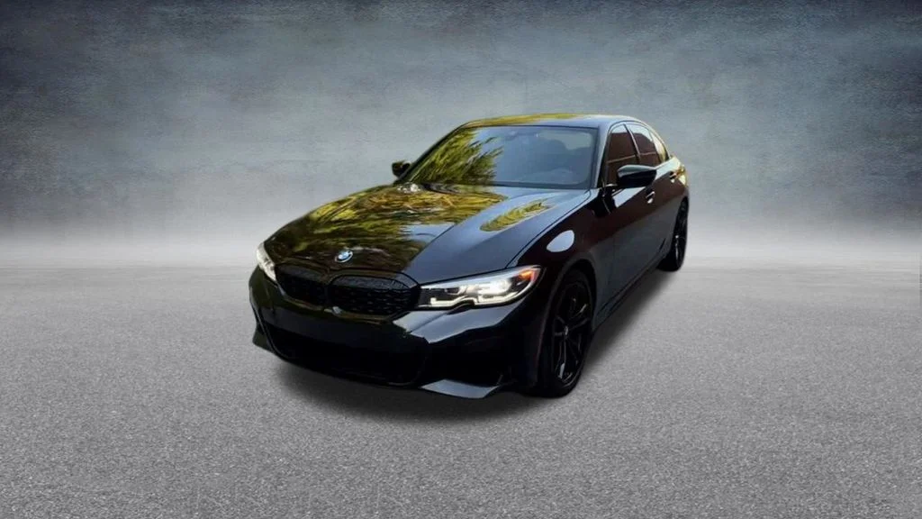 Used 2021 Black BMW M340i xDrive image 9