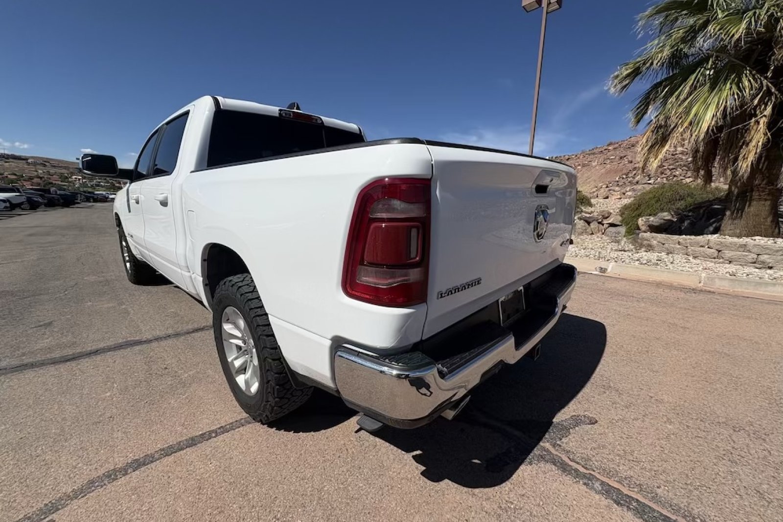 Used 2023 Bright White Clearcoat Ram Laramie image 3