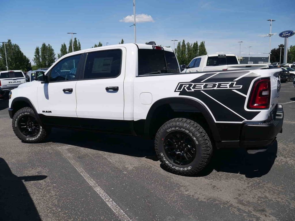 New 2026 Bright White Clear-Coat Exterior Paint RAM REBEL image 20