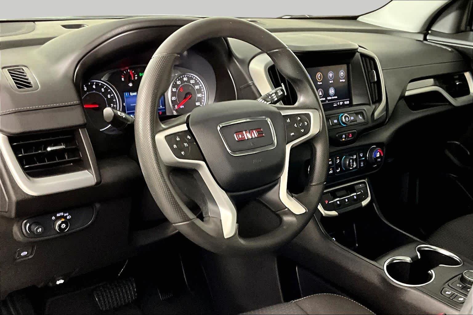 Used 2024 Ebony Twilight Metallic GMC SLE image 16