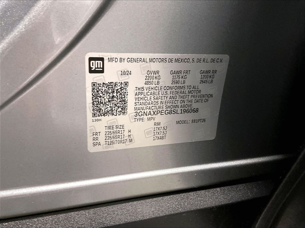 Used 2025 Sterling Gray Metallic Chevrolet LT image 33