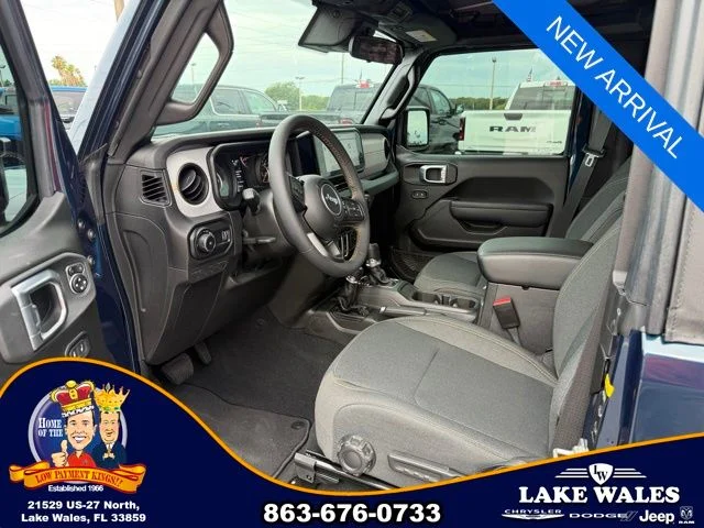 Used 2025 Blue Jeep Sport S image 7