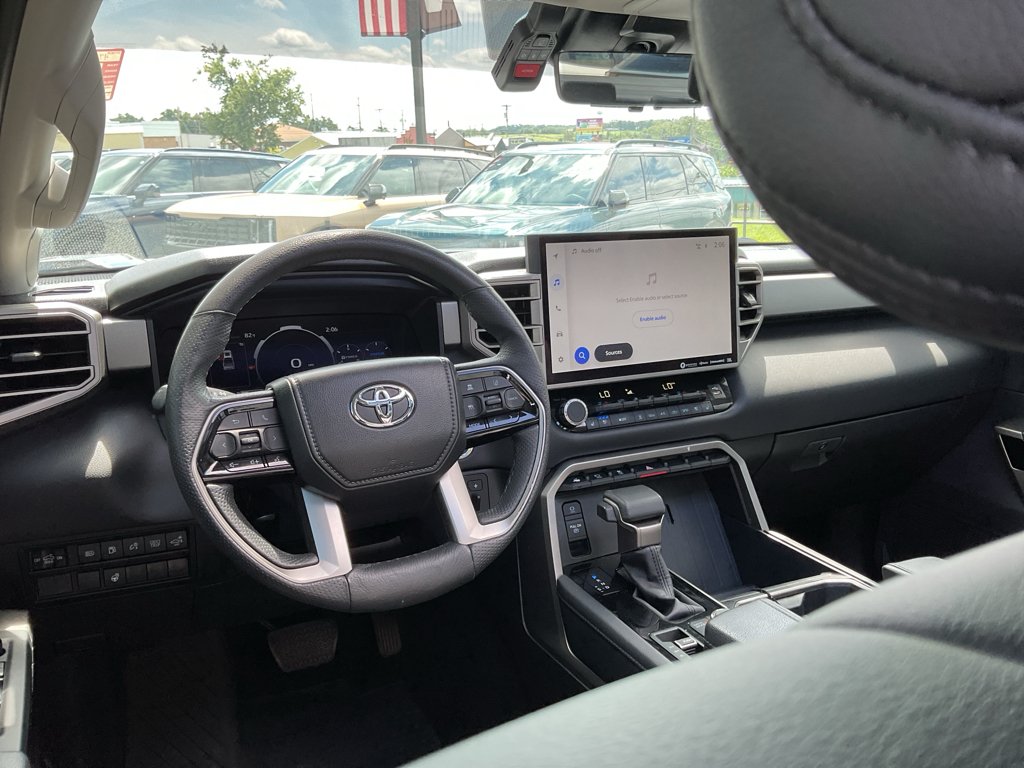 Used 2024 Midnight Black Metallic Toyota Limited Hybrid image 21