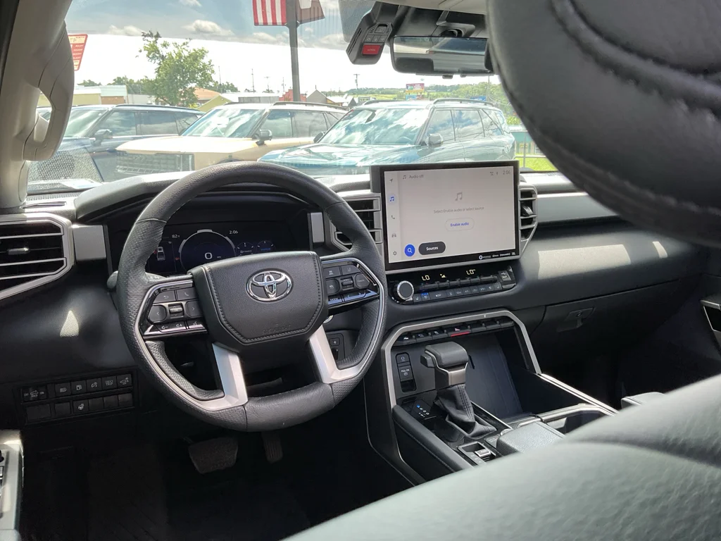 Used 2024 Midnight Black Metallic Toyota Limited Hybrid image 21