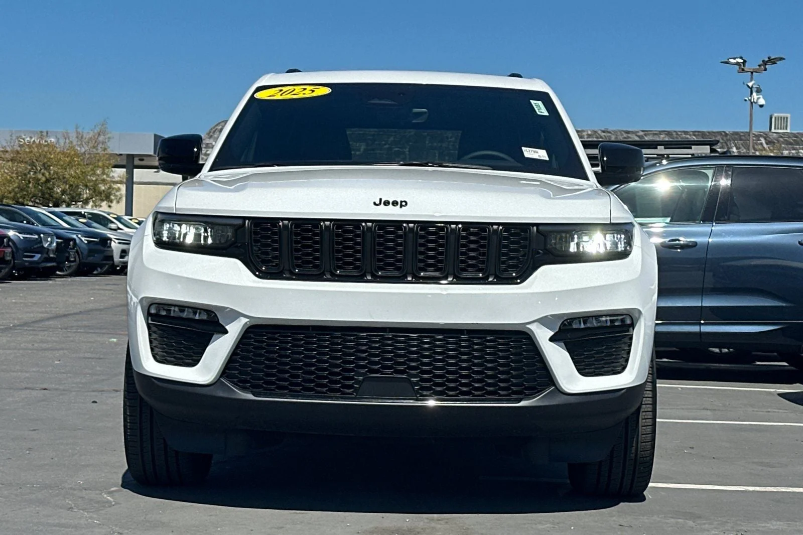 Used 2025 Bright White Clearcoat Jeep Limited image 10