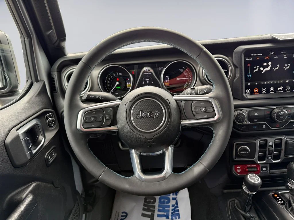 Used 2023 Silver Jeep Rubicon 4xe image 15