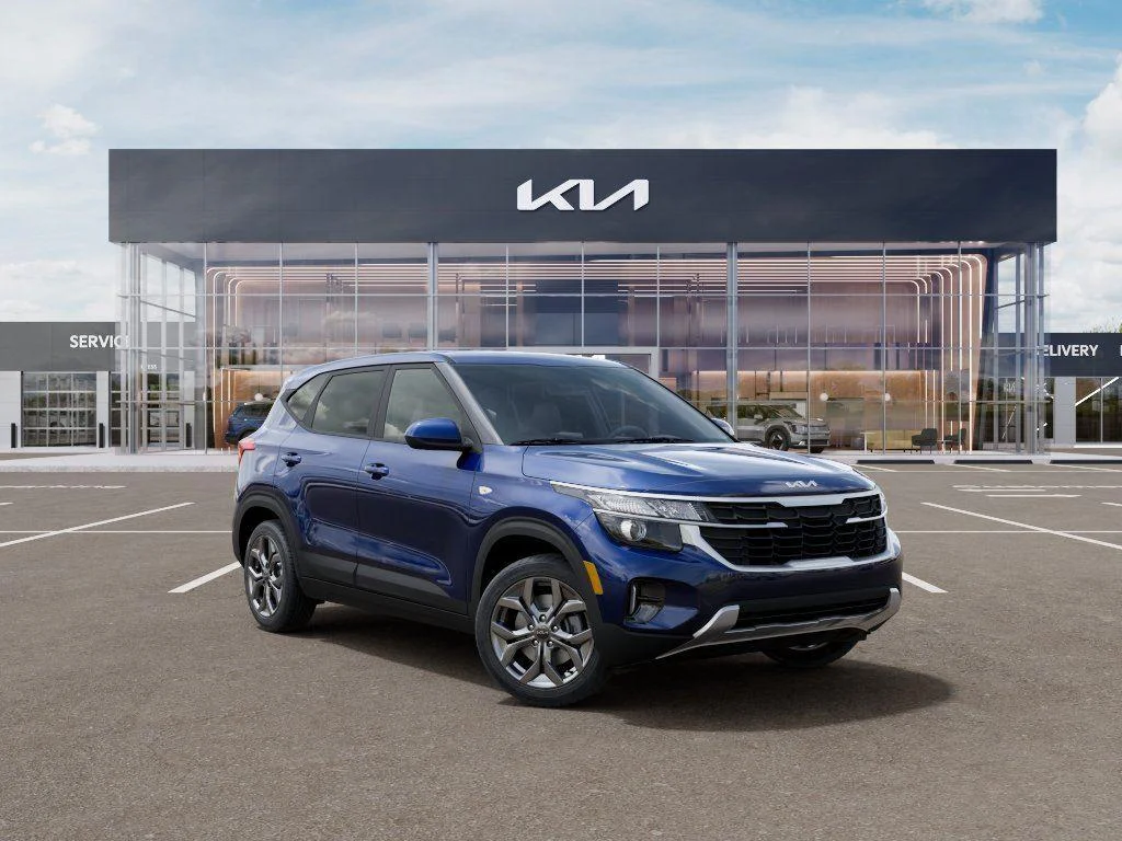 New 2026 Dark Ocean Blue Kia LX image 8
