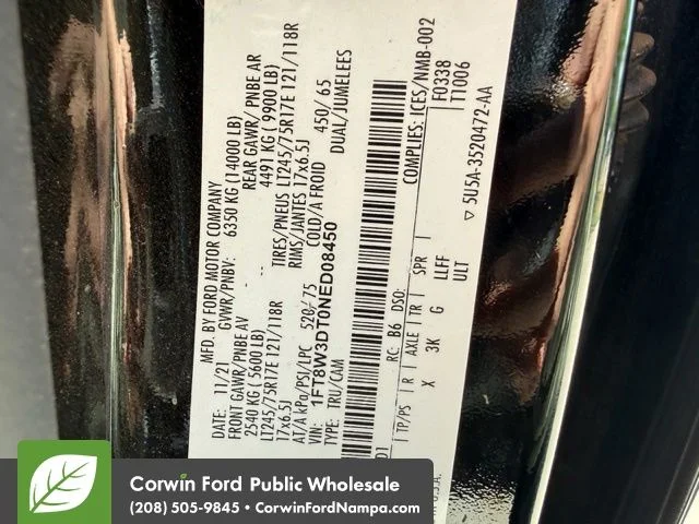 Used 2022 Black Ford Lariat image 13