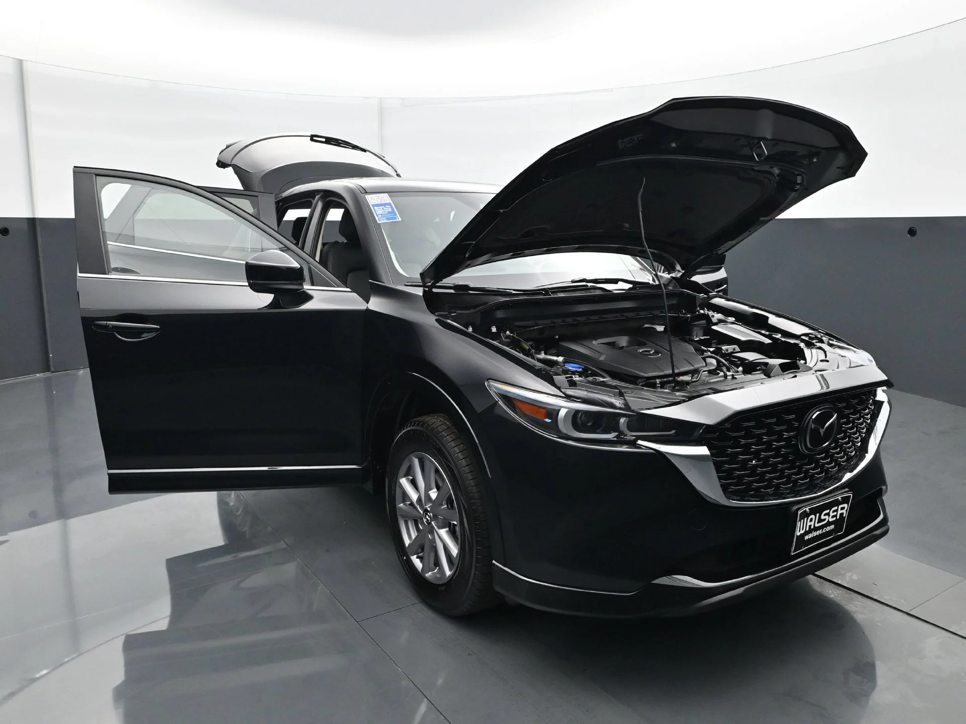 Used 2025 Jet Black Mica Mazda 2.5 S Preferred Package image 37