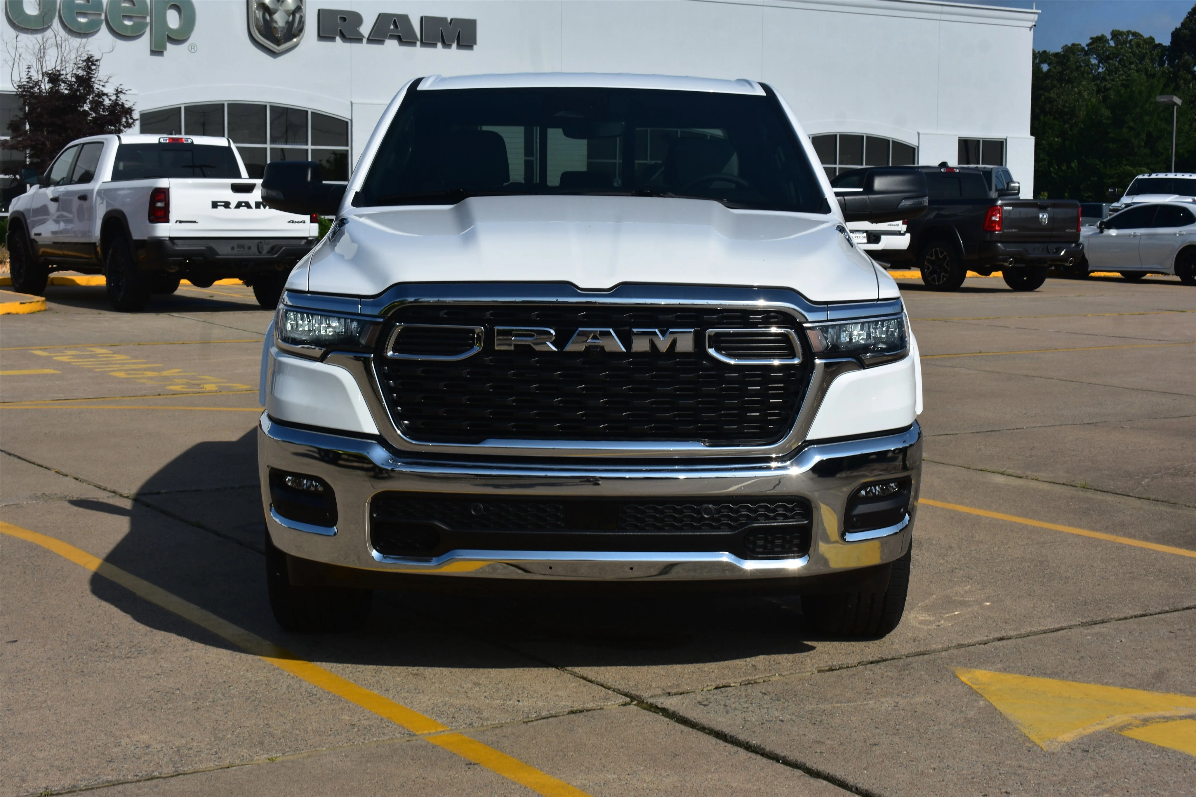 New 2026 Bright White Clearcoat Ram Big Horn image 2