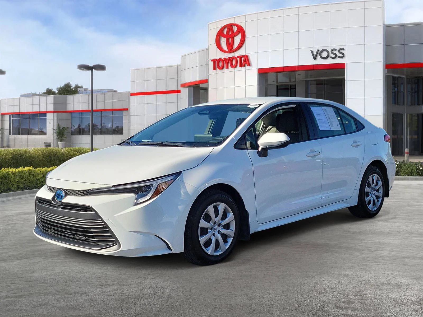 Certified Used 2024 Ice Cap Toyota LE image 2