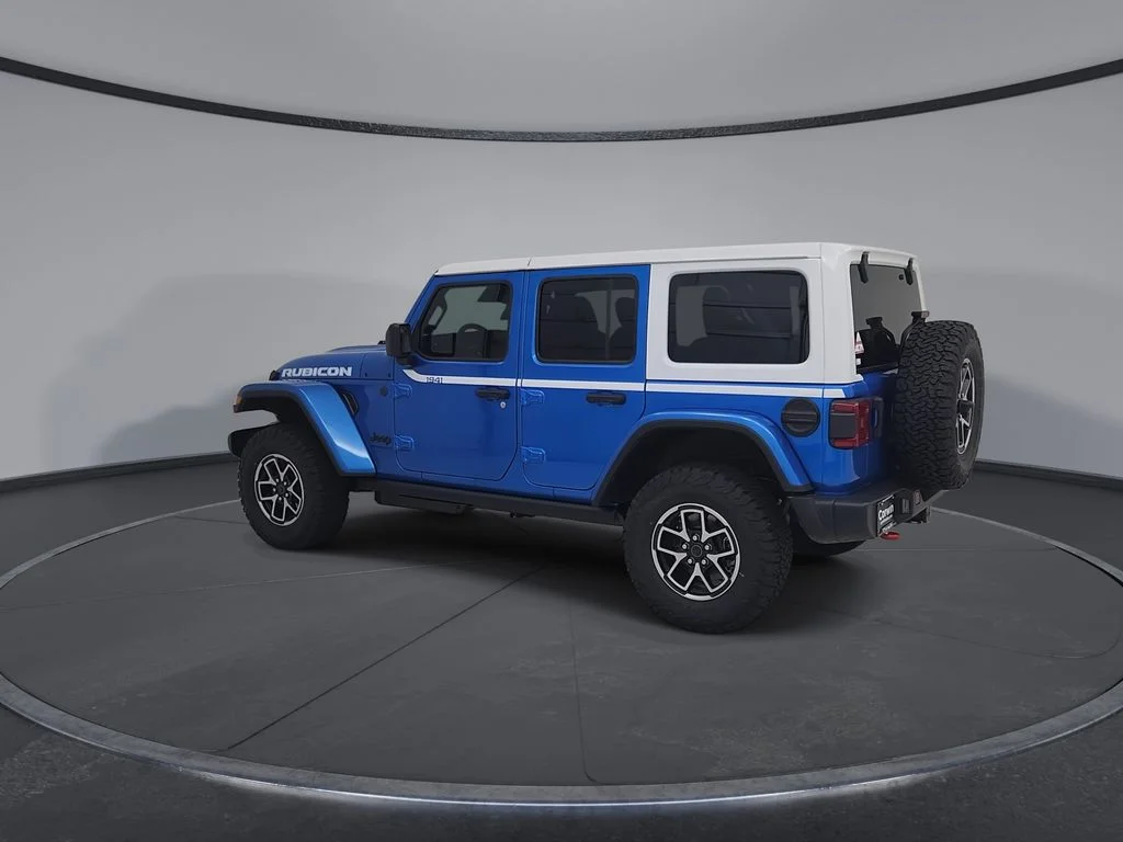 New 2026 Hydro Blue Pearl-Coat Exterior Paint Jeep Rubicon image 10