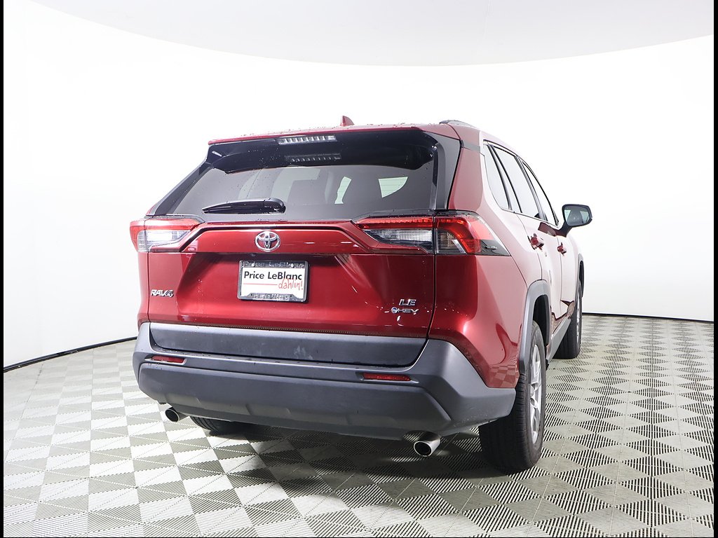 Used 2025 Ruby Flare Pearl Toyota LE image 5